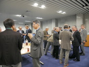 2018年12月講演会の交流会風景