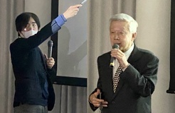当日の講演のようす